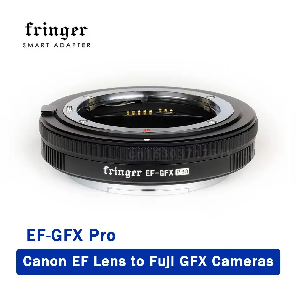 Fringer EF-GFX Pro Lens Adapter Ring Auto Focus FR-EFTG1 for Canon SIGMA  TAMRON EF lens to Fujifilm GFX mount Cameras