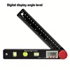 Digital Display Angle Ruler Digital Protractor Ruler Angle Finder Multifunctional Angle Level Ruler Woodworking Measuring Tools 1