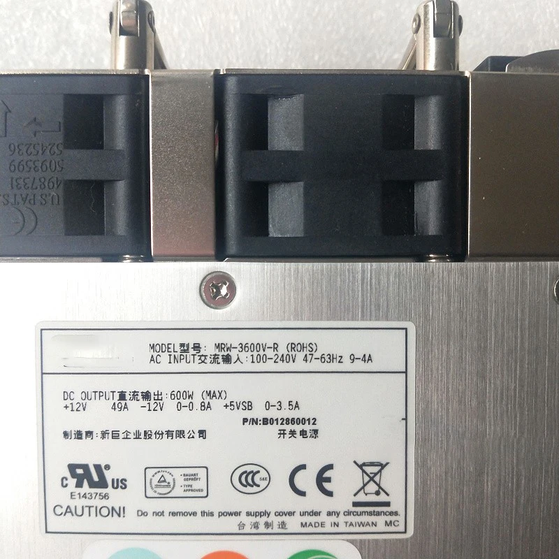 Original MINI Redundant MRW-3600V-R Power Industrial Control Server Power Supply 6 Original MINI Redundant MRW-3600V-R Power Industrial Control Server Power Supply - Image 4
