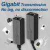 48V to 12V POE Splitter Adapter Active DC Adaptive Separator Isolated Cable Supply Module Injector  for 1000M IP Camera1.2A 4