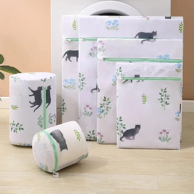 5 Pc/Beállított Fehérneműmosás Otthon Használja A Háló Zokni Ruházatot Fehérnemű Szervező Mosó Melltartó Bagos Mosógép Védelmi Nettó Hálózsákok - Image 2