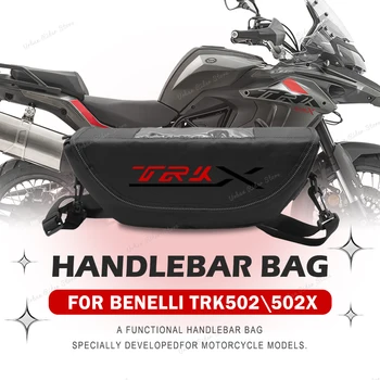 Borsa da viaggio per manubrio moto Benelli TRK 502 TRK 502X TRK 502, borsa portaoggetti impermeabile e antipolvere per manubrio moto