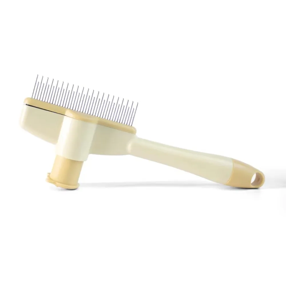 Cat Dog Comb Open Knot Hair Removal Artifact Pet Self-cleaning Comb Row Hair Massage Knot Removal Special Grooming