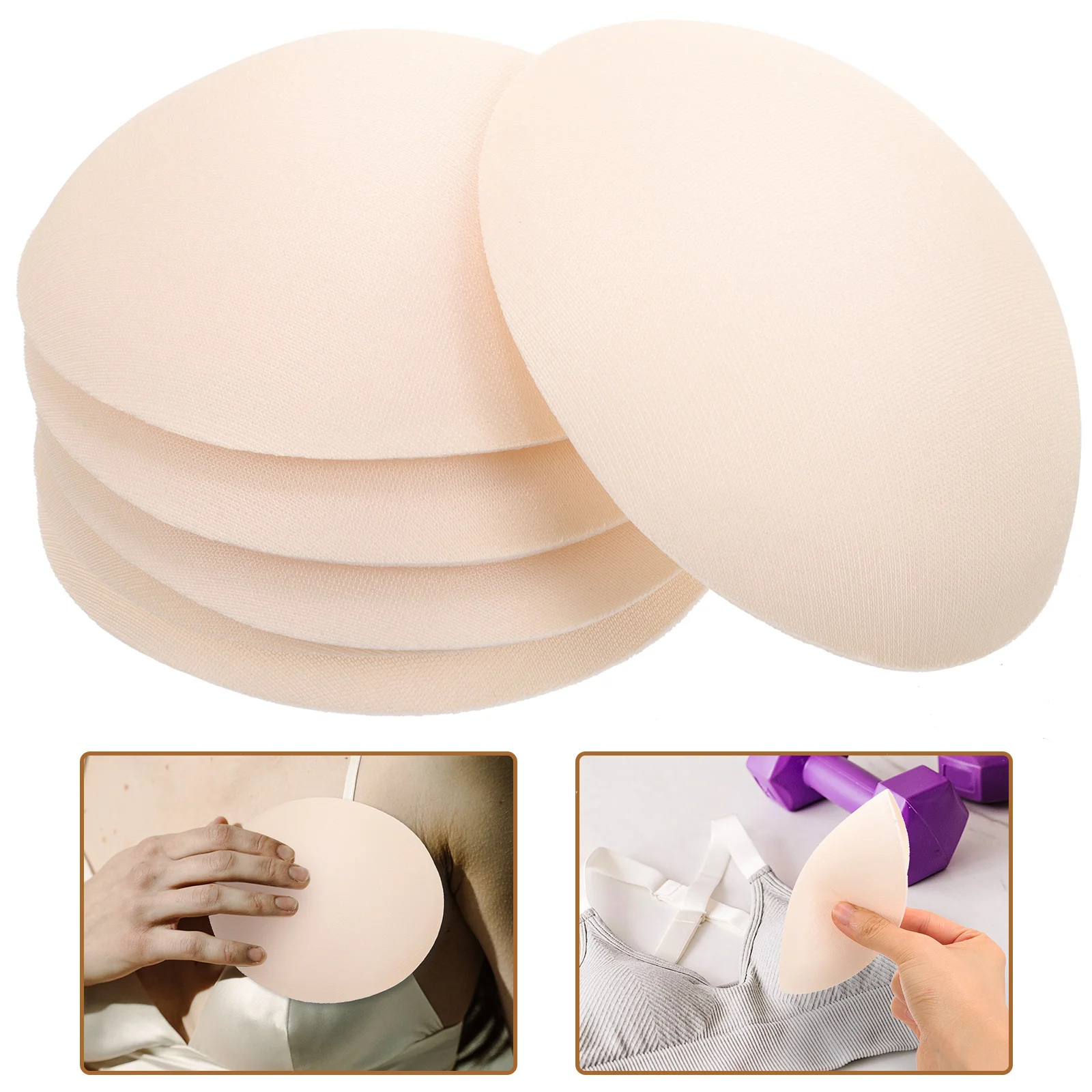 

3 Pairs Pad Silicone Filling Bikini Tops Pads Inserts Push up Breast Liner Chest