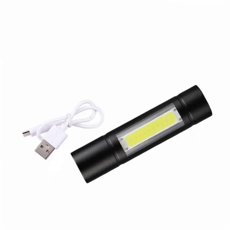 줌 포커스 미니 LED 손전등, 배터리 내장 XP-G, Q5 램프 랜턴, 작업등, 충전식 미니 손전등, 1 5 개
