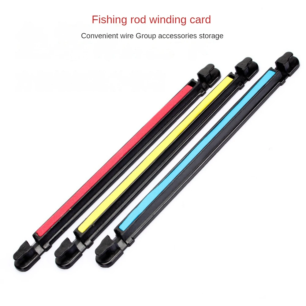 1/5PCS Winding Board Detachable Reusable Abs Fishing Rod Winding Thread Practical Universal Fishing Gear Accessories