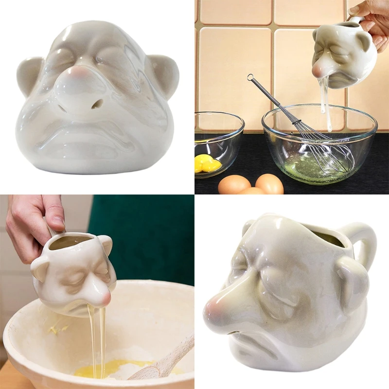 Egg Yolk Separator Handheld Egg White Household for Cooking Baking