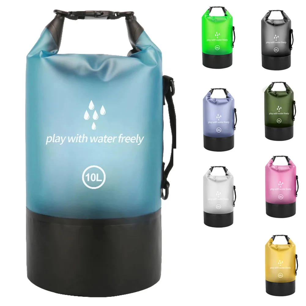 

Outdoor Dry Sack Floating Waterproof Bag 2L/5L/10L/20L for Boating Kayaking Hiking Snowboarding Camping Rafting Fishing