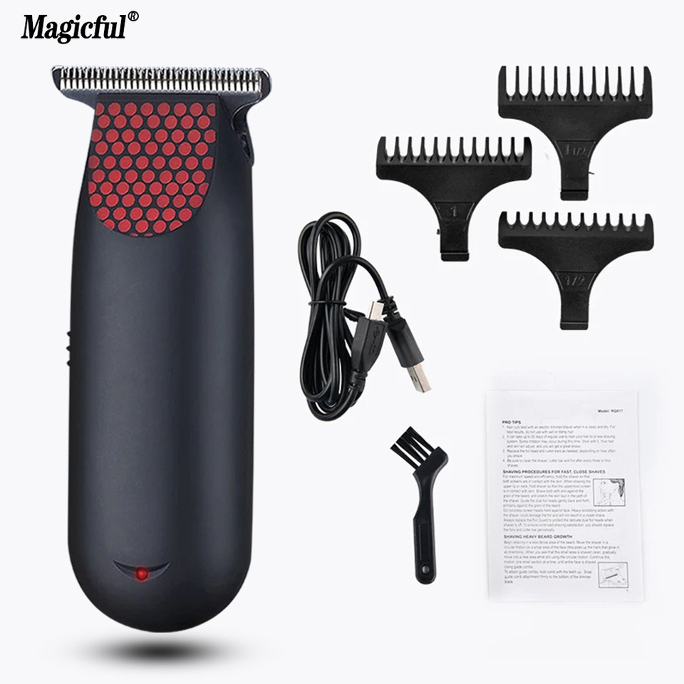 Mini Portable Electric Hair Clipper Rechargeable Small Hair Clipper Bald Head Hair Trimmer Barber Haircut Shaver 0MM Trimmer Man