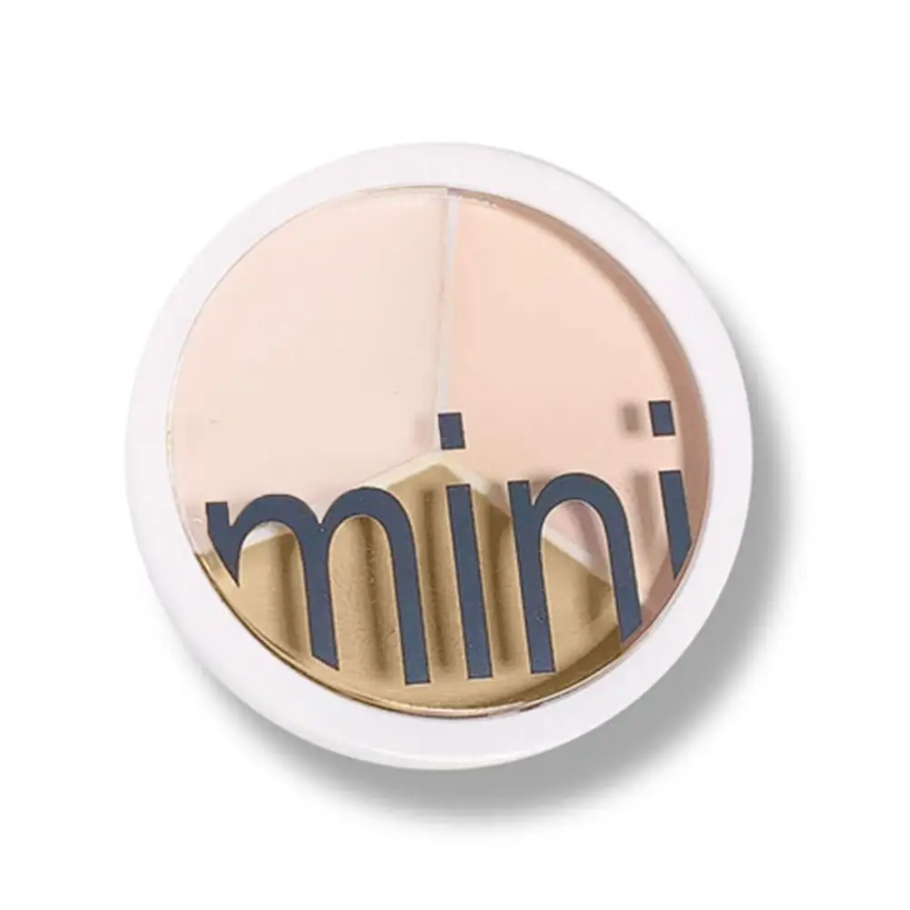 3 Colors Concealer Cream Full Coverage Acne Spot Dark Brush Palette Concealer With Makeup Cosmetics Contour Moisturizing Ci N1O9