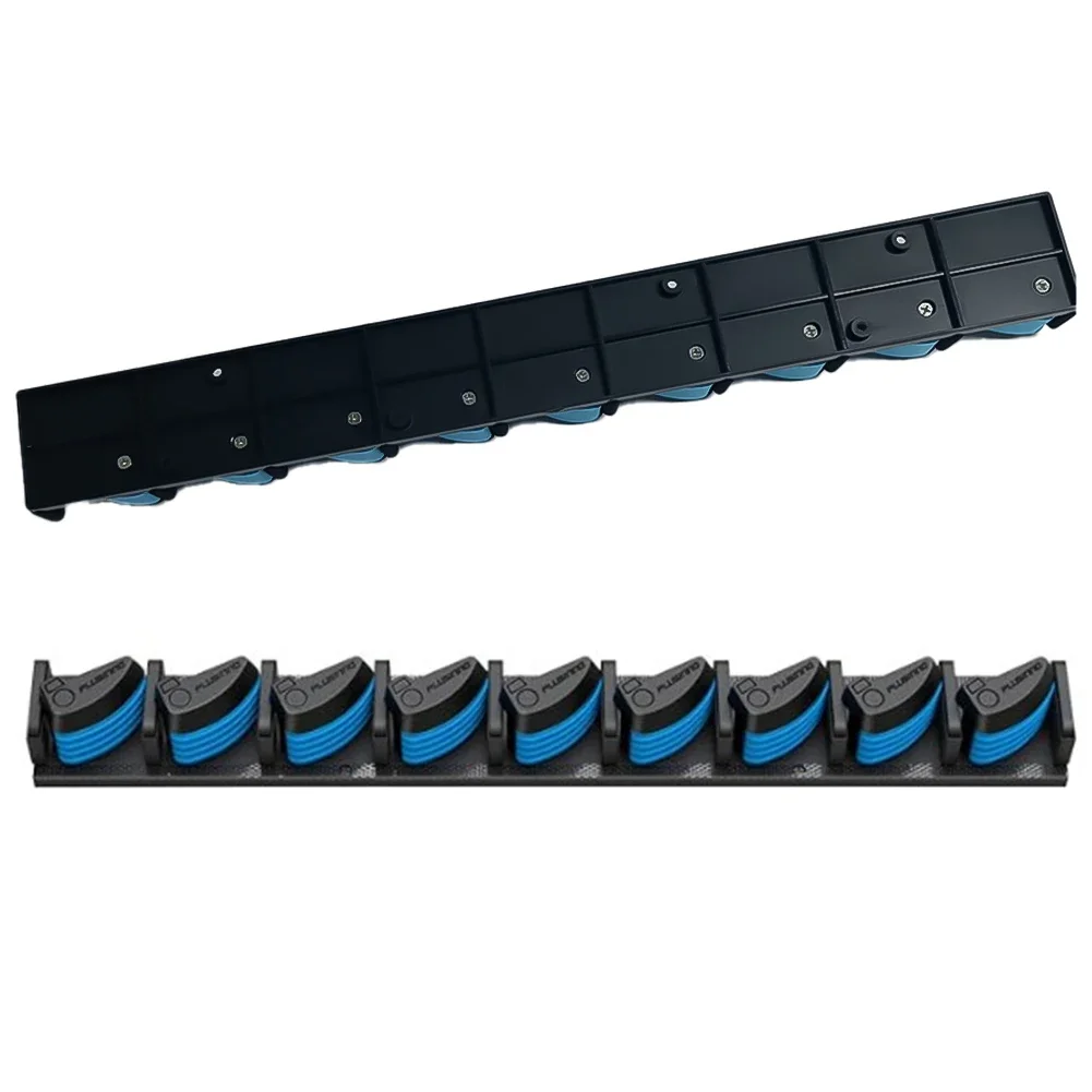 Fishing Rod ABS Holders Fishing Rod Storage Display Rack Pendant Wall Mounted Nine in One Accessories Outdoor