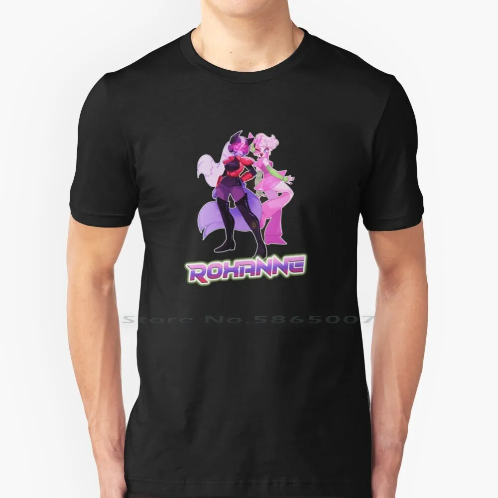 Fnaf Roxanne Wolf Security Violation Roxane Daki Five Nights At Fnaf Five Nights At Game Matching Family T Shirt 100% Cotone Fnaf