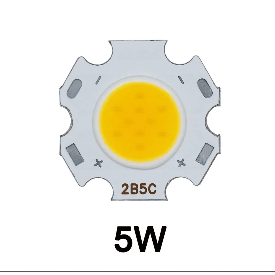 Description Picture 3 of item20pcs High Power LED COB Light Bulb 250mA 20MM Ra≥70 3W 5W 7W 10W Warm LED Source Chip Light Lamp SpotLight Downlight Lamps DIY