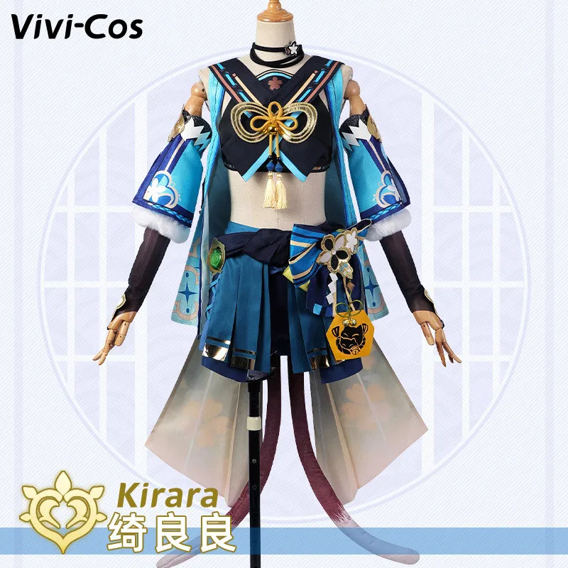

Vivi-Cos Game Genshin Impact новая ролевая игра Kirara Косплей Женский костюм милый Великолепный Костюм Хэллоуин вечерние ролевая игра карнавал