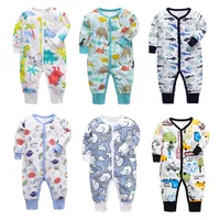 Summer 0-24Months Baby Girls/Boys Playsuit Jumpsuit Newborn Romper Cotton Toddler Outfit Baby Clothing Jumpsuit suit Homewear 1