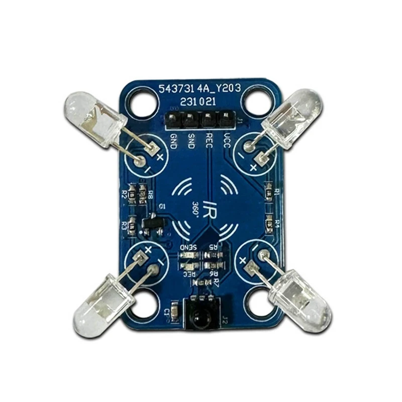 

Infrared Transmitter-Receiver 360° Infrared Signal Transmission Without Dead Angle Multi-Functional Receiving Module