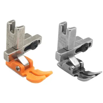 범용 발 T3 조정 가능한 코딩, 정사이즈, 지퍼 프레서 발, 1 바늘 잠금 스티치 산업용 재봉틀 부품