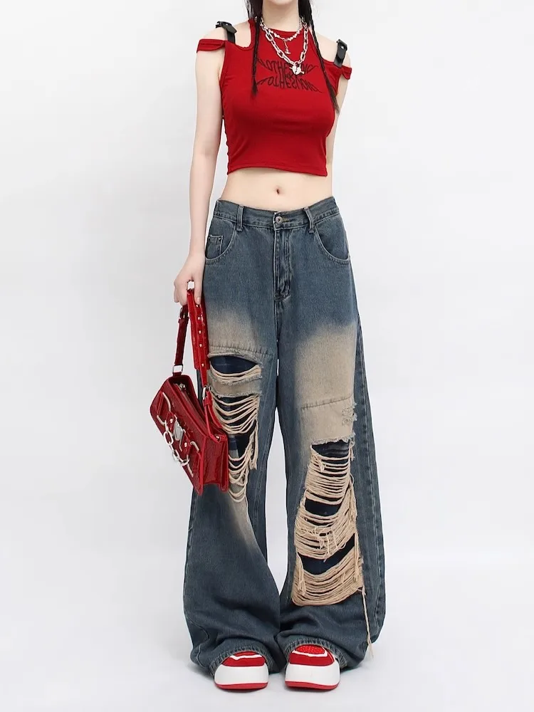 Wide Leg Jeans - true-deals-club