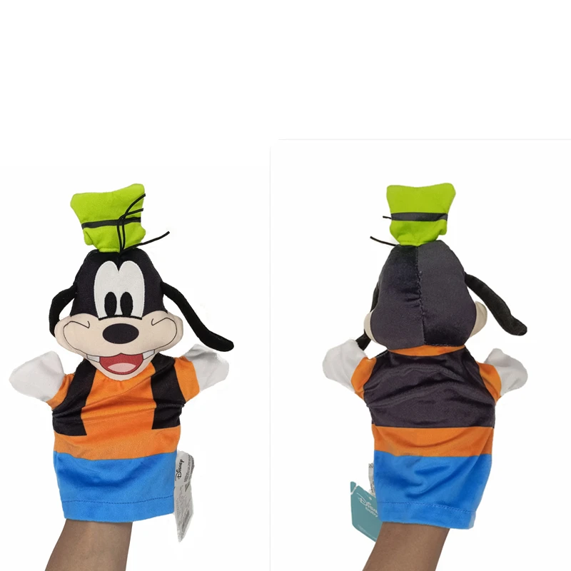 thumbnail image 1 of Disney Hand Puppet Mickey Minnie Donald Daisy Duck Plush Cute Anime Pluto Puppets Story Educational Baby Toys Children Gifts, 1 of 5