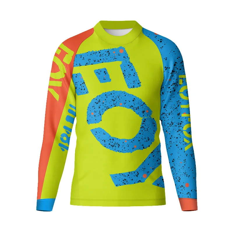 motorcycle Motocross Racing T-shirt Downhill Mountain Bike DH MX MTB Motorbike Jersey Summer Men Woman Motorcycle Jersey XS-4XL 4