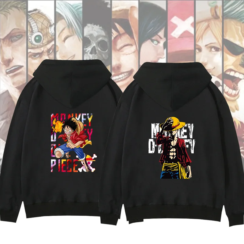One Piece Zip-Up Hoodie – Unisex Anime Sweatshirt