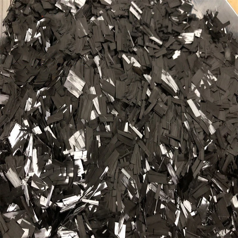 High Strength Carbon Fiber Chopped Bundle - Marble Texture DIY Interior Parts, 100g