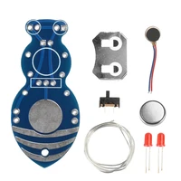 Kits électroniques de bricolage en forme d'insecte, lumière LED photosensible pour débutant, apprendre la soudure électrique, Kit amusant, cadeau fait à la main 2