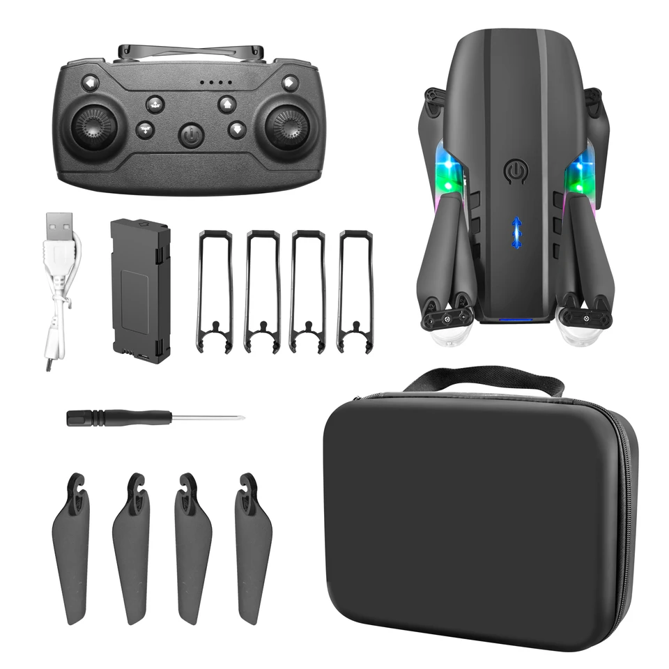 E99 Pro Dual Camera 4K Folding Drone