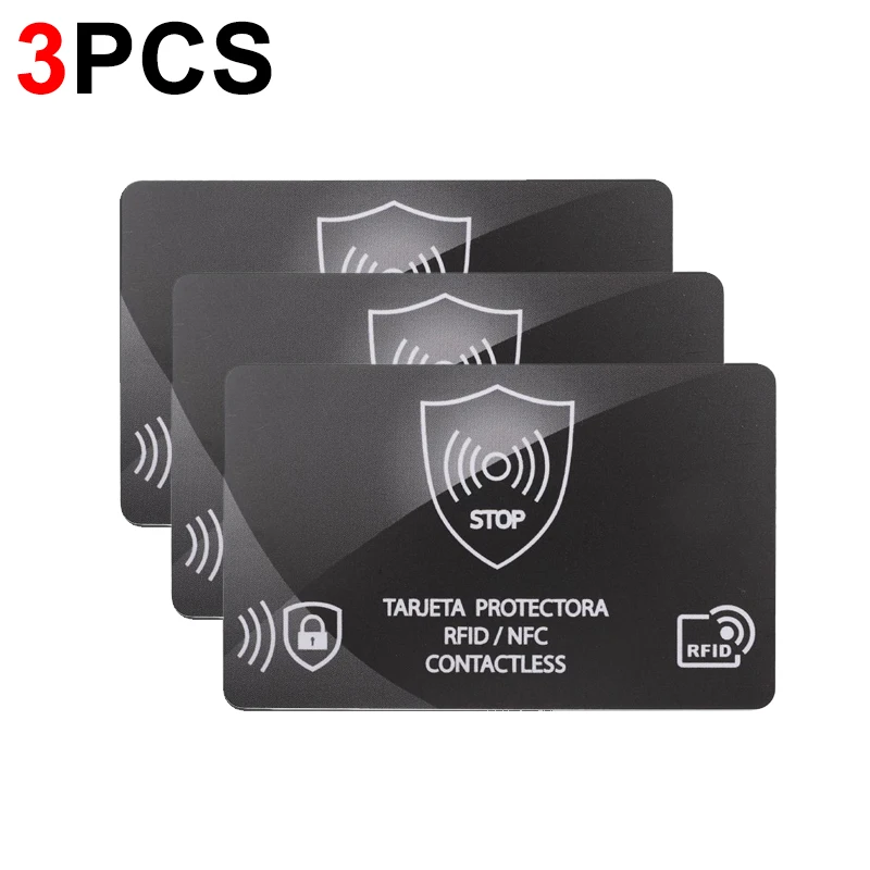 RFID Blocking Card Protector for Wallets - Secure Your Cards and ID from Unauthorized Scans