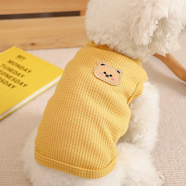 Dog Vest Pet Cat Clothing Four Colors Of Polyester Fabric Breathable Sweat Resistant Easy To Clean Fun Viewing 2