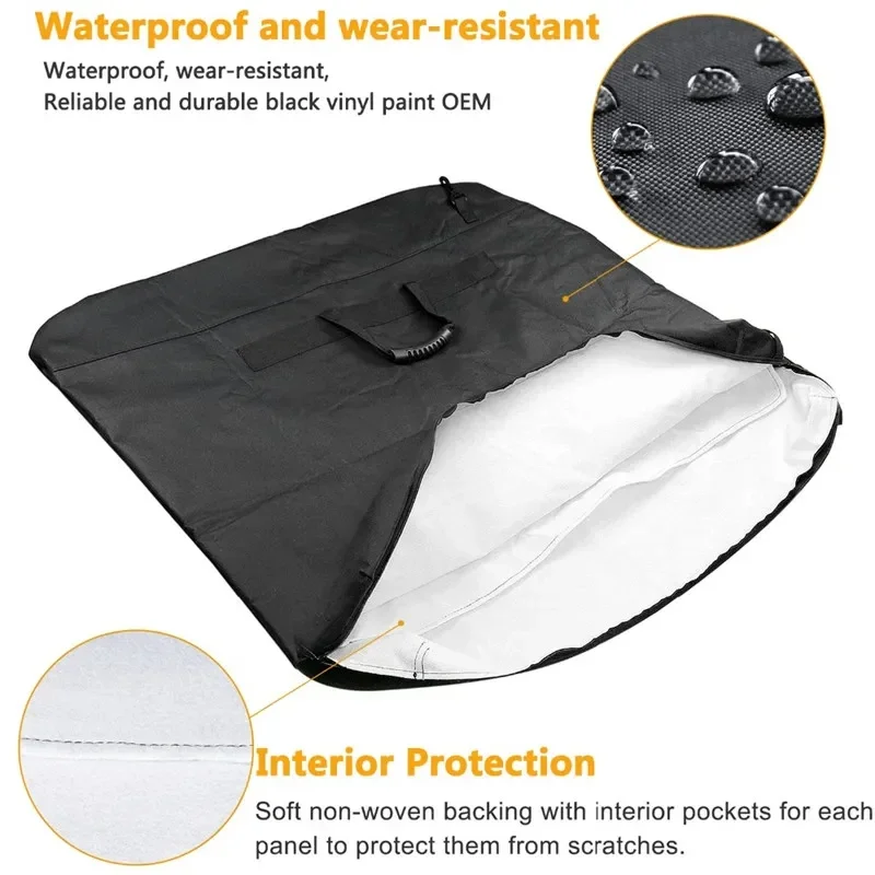 Borsa portaoggetti a tre tasche, Lato passeggero, Jeep