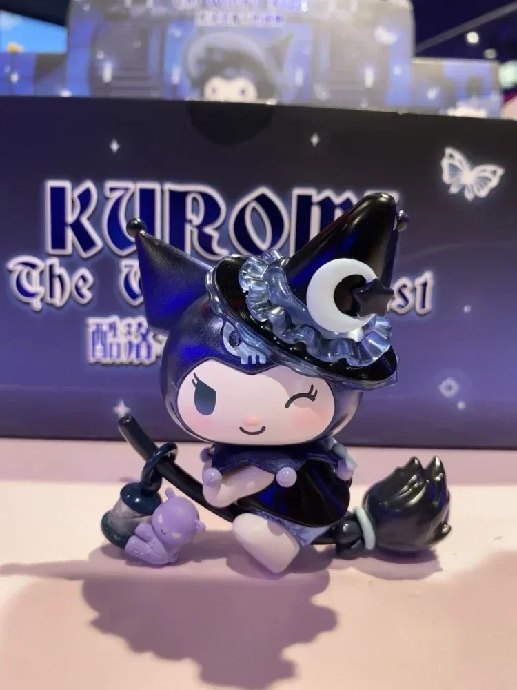 

Sanrio Original Kuromi The Witch Feast Series Figure Doll Ornament Kawaii Children's Toy Anime Model Surprise Gifts holiday