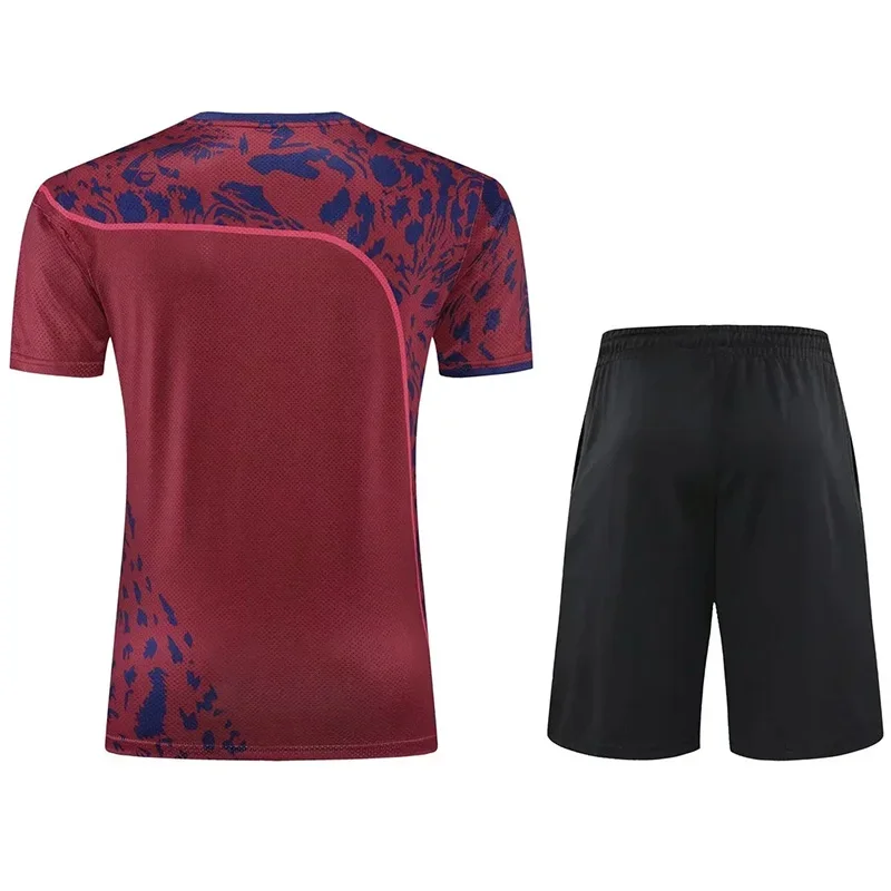 Table tennis sets Men/Women Kids Badminton Clothes sports Training T shirts Jersey Table Tennis Shirt Uniforms Customize
