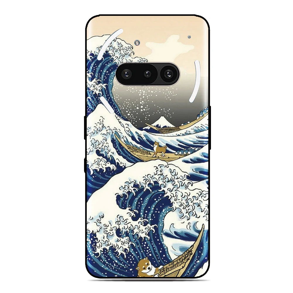 Kanagawa Wave Art Phone Case - Vibrant Design