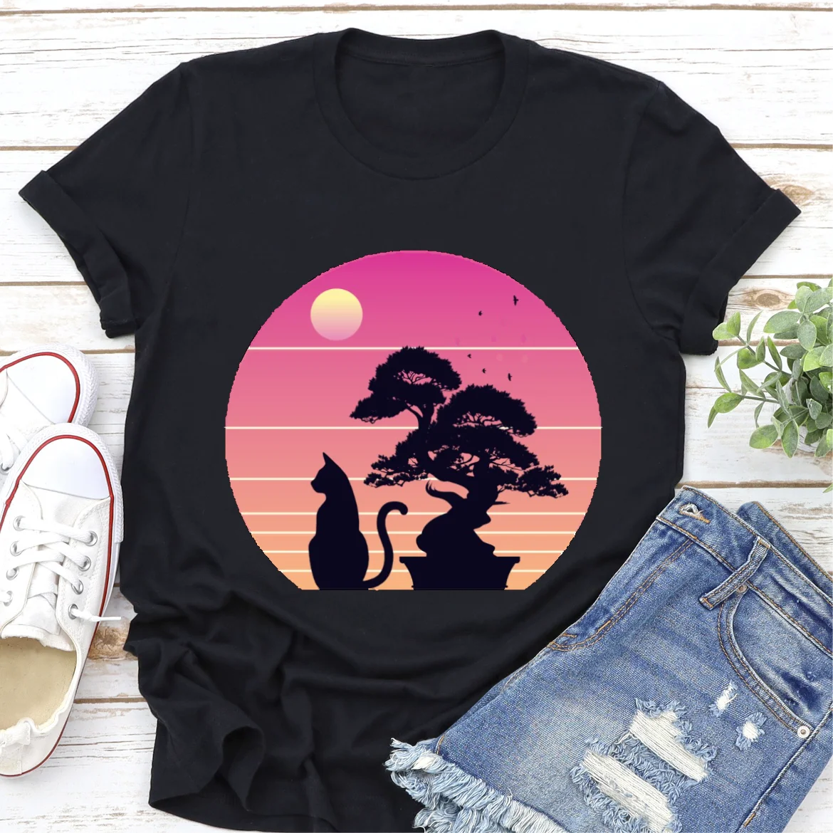 

Милая футболка Kawaii, модная летняя женская одежда с принтом, с коротким рукавом, акварелью, Милая женская одежда, футболка с принтом.