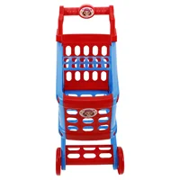 Shopping Cart for Baby Dollhouse Miniatures Kid Plastic Toddler Kids Child Tiny Basket 1