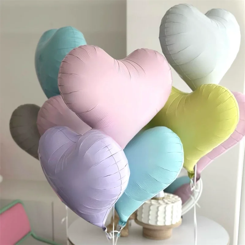 5 stücke 20 zoll Herat Ballon Alles Gute Zum Geburtstag Valentinstag Aluminium Folie Ballons Globos Für Hochzeit Geburtstag Party Dekorationen