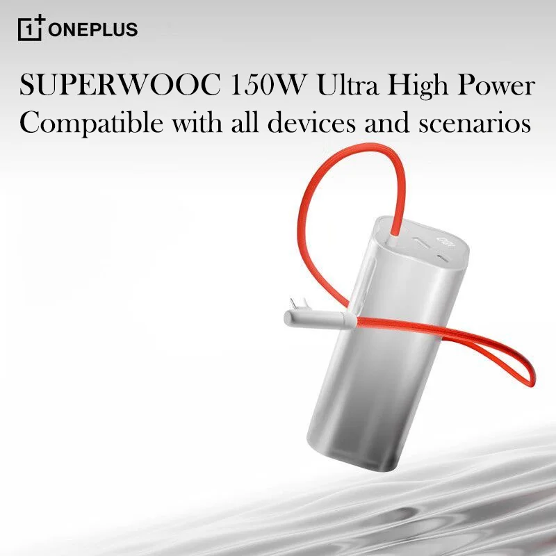 Original Power Bank For Oneplus 13 100W Super Energy Flash Charge Mobile Power Bank for Oneplus 13R 2