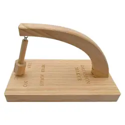 Decision Maker Pendulum Wooden Maker Swing Pendulum Desk Tabletop Game Toy Creative Magnetic Decision Maker For Women Men Boys