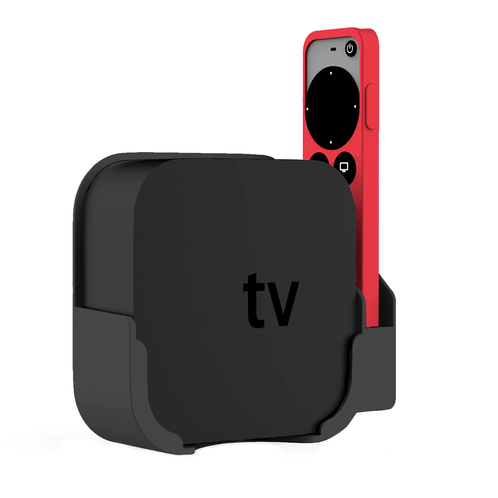 

Настенный держатель, кронштейн для хранения Apple TV Set-top Box TV 4K 2/3/4/5/6 Gen и пульт дистанционного управления с рассеиванием тепла