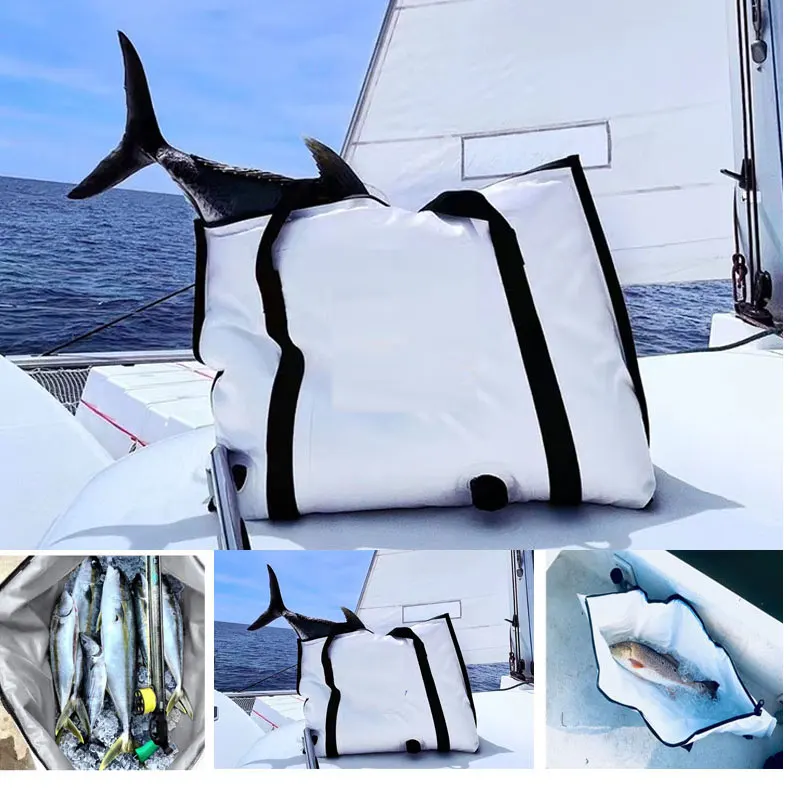 InsulatedFishCoolerBagLeakproofFishKillBagLargePortable