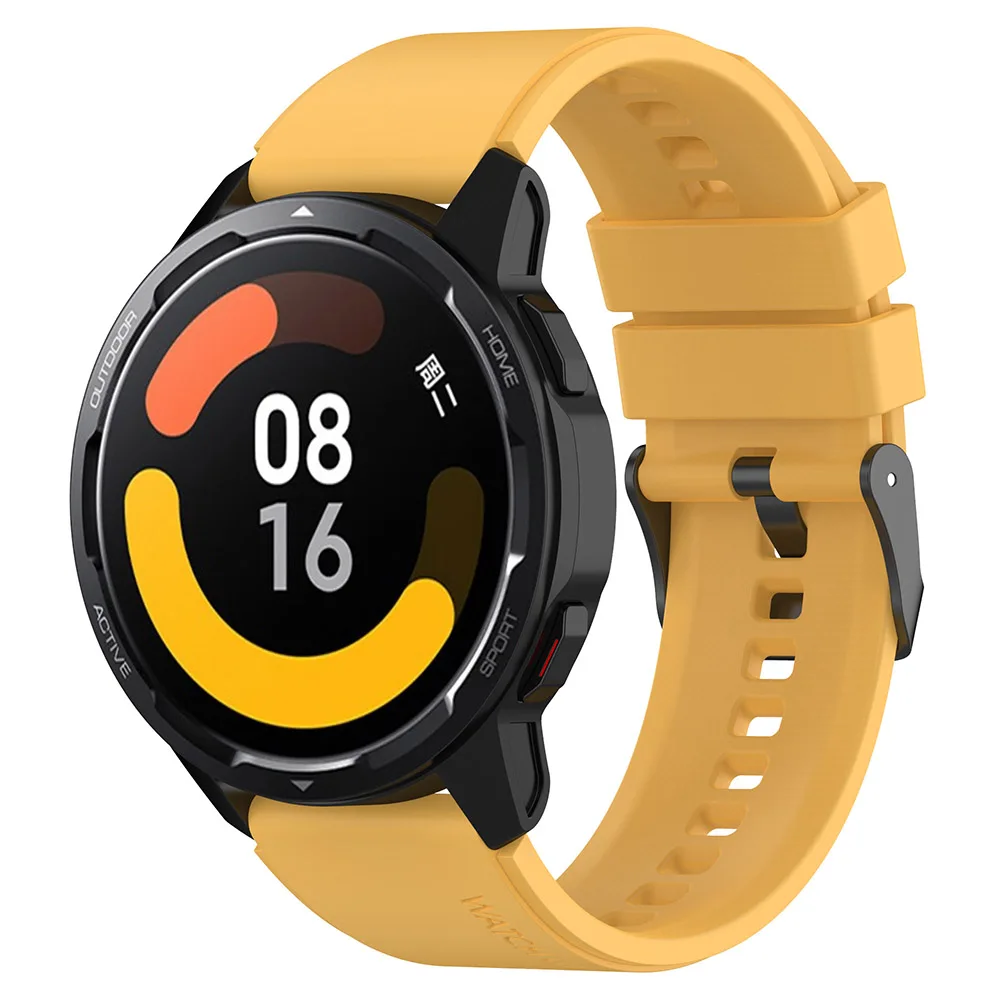 22mm Silicone Sports Watchband - Versatile Strap