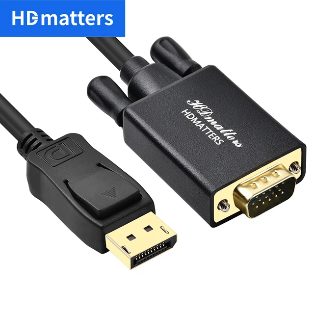  Cable Matters DisplayPort to VGA Cable (DP to VGA