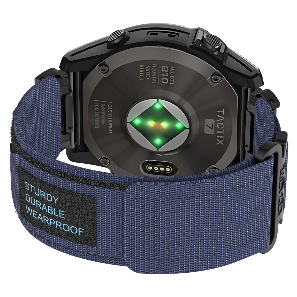 Premium Woven Nylon Watch Strap - 22mm/26mm, Quick Fit