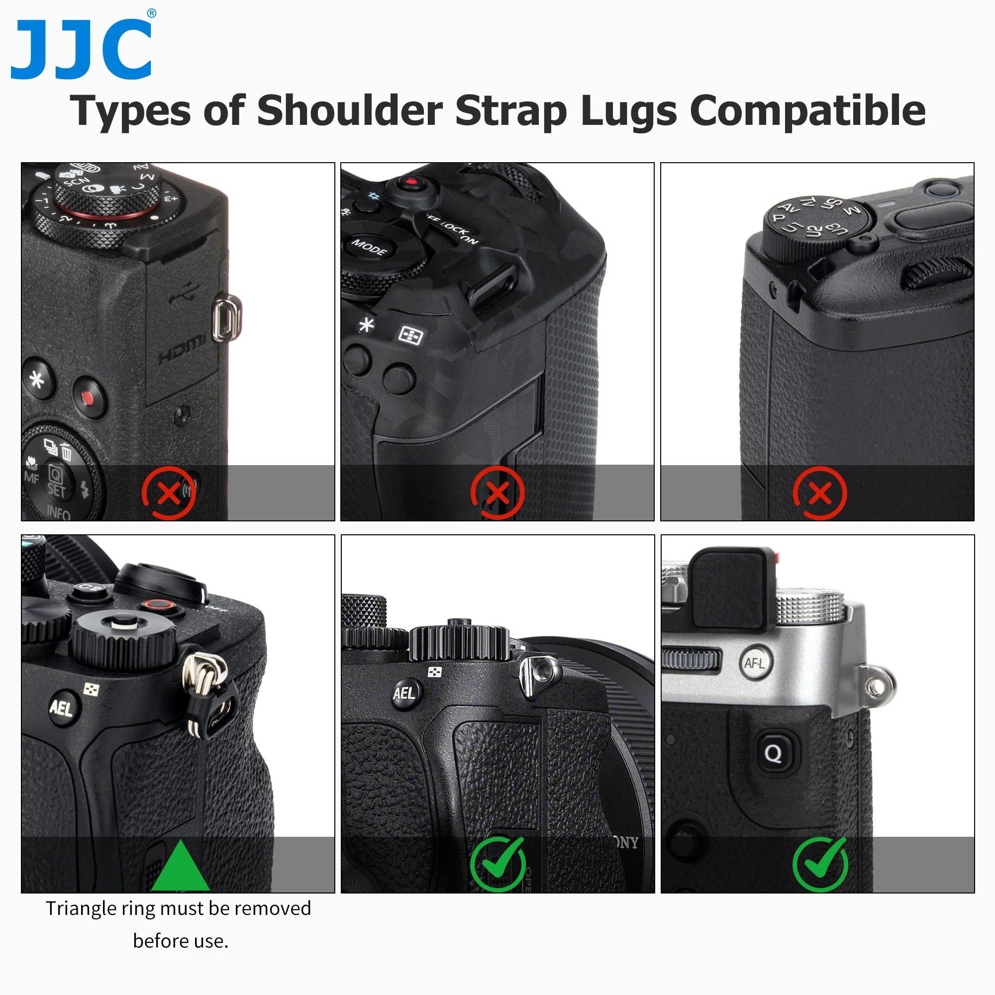 JJC X-E5 Tasche Kompaktkamera-Hülle für Fuji Fujifilm X-E5 XE5 X100VI X100V Zubehör für Canon PowerShot V1 Schutzhülle – Detail 11