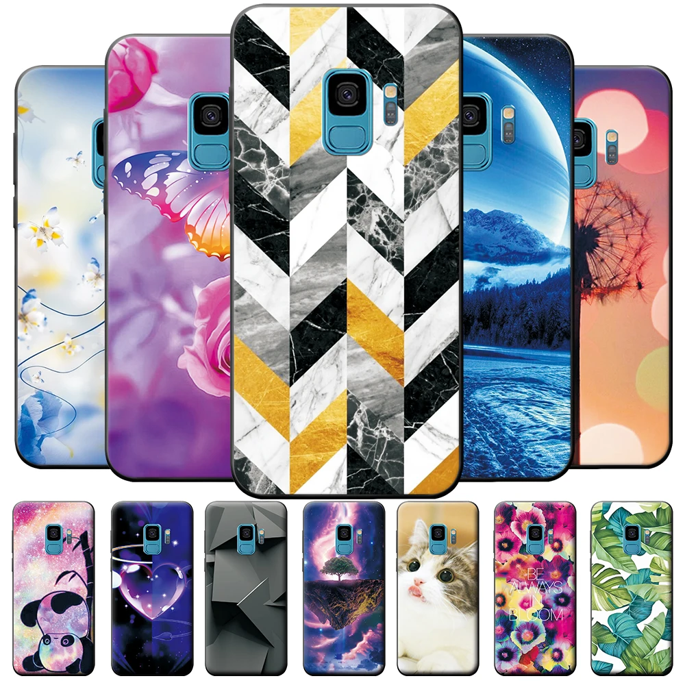 Per Samsung S9 Case S9 Plus Custodia Posteriore Per Telefono Sottile In Silicone Morbido Per Samsung S9 Plus Cover Per Paraurti Antiurto Galaxys9 S9 P