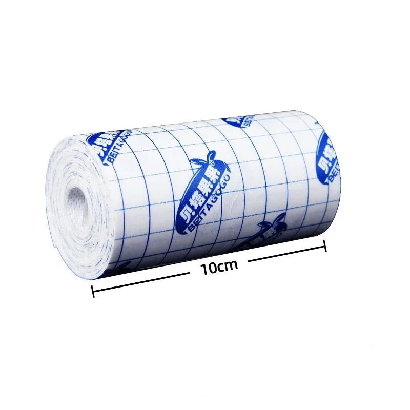 

Healing Protective Soft Fabric Cloth Adhesive Antibacterial Wound Dressing Fixation Bandage of Non-Woven Breathable Tape Skin