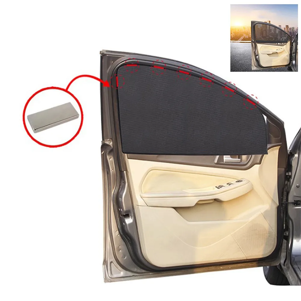 Tanie Magnetyczne osłony przeciwsłoneczne do samochodu ochrona przed promieniowaniem UV osłony przeciwsłoneczne na szyby samochodowe sklep