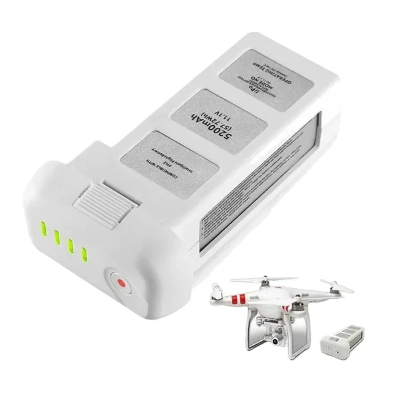 Batterie Drone 11.1V 5200mAh pour DJI Phantom 2/2 Vision/2 Vision+