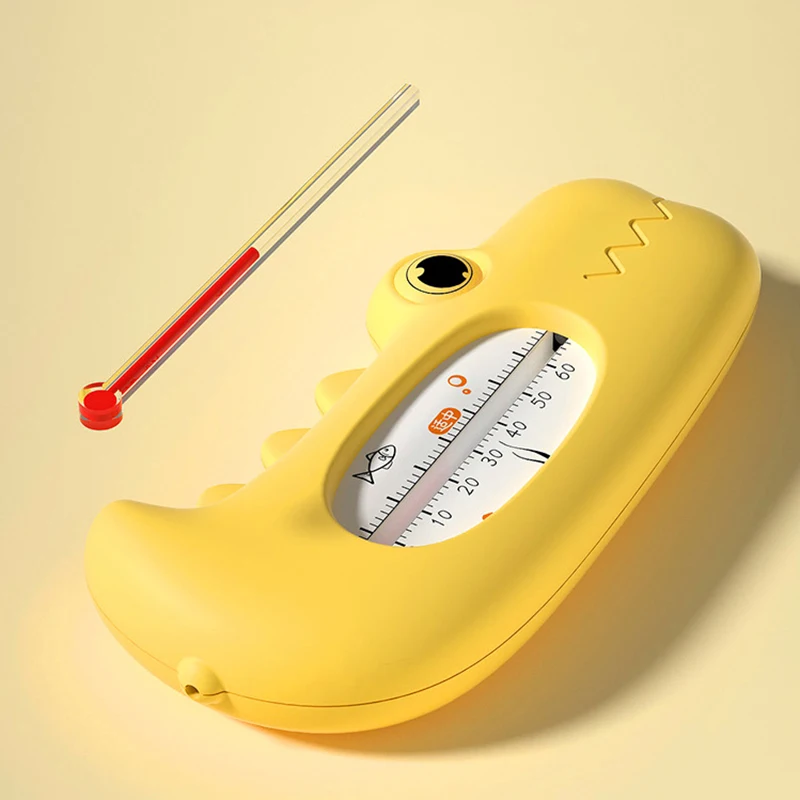  목욕 샤워 악어 물 온도계, 안전한 온도 센서,  플로팅 방수 샤워 온도계